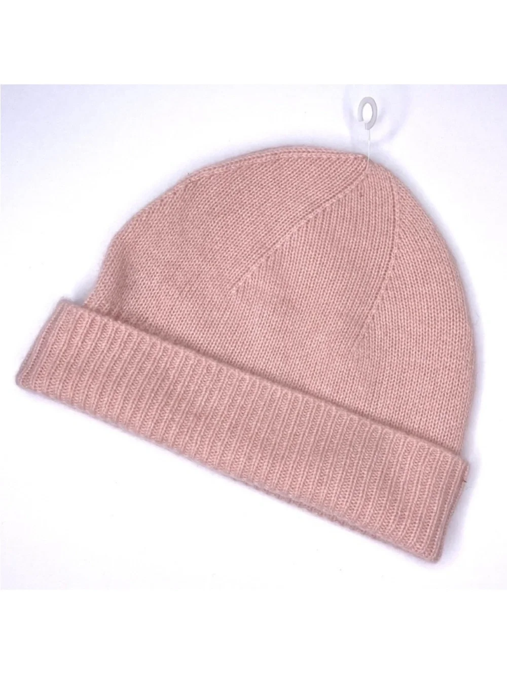 NORDSTROM Rack NEW 100% Cashmere Beanie Hat Blush Pink NEW